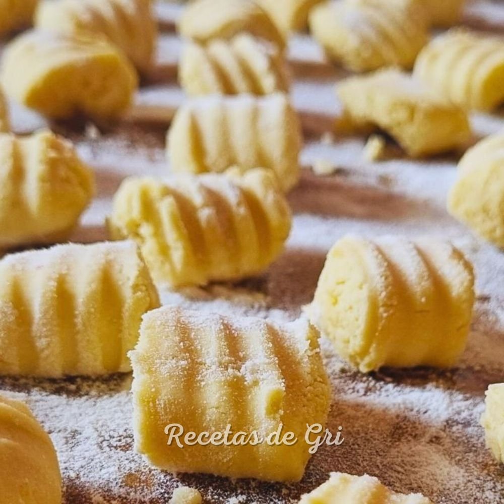 gnocchi de garbanzos sin gluten