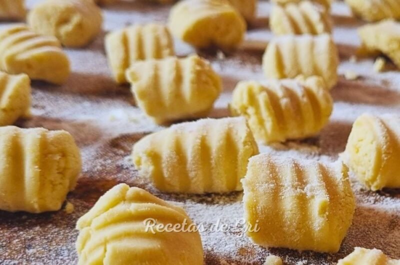 Receta de Ñoquis de Garbanzos