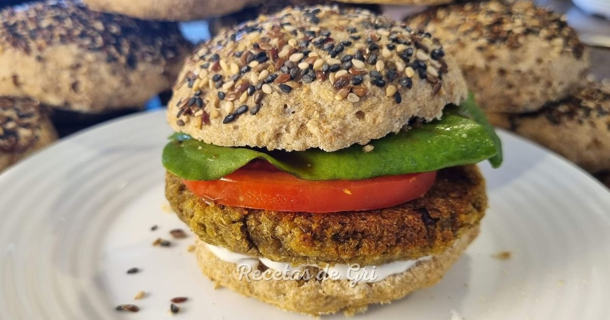 pan de avena y lino en sarten