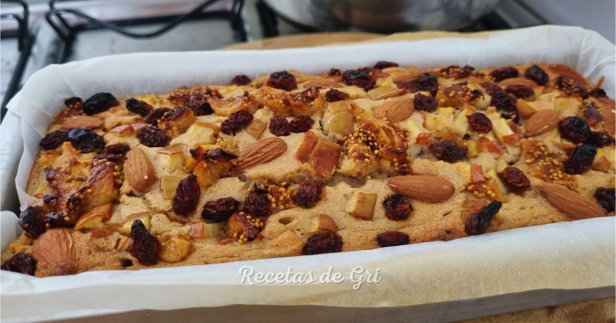 pan dulce con lentejas rosas