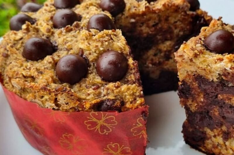 Panettone de Avena y Chocolate Sin Azúcar