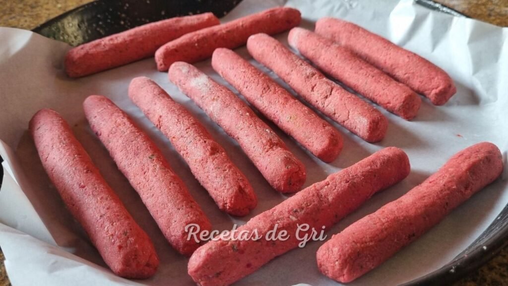 salchichas de lentejas