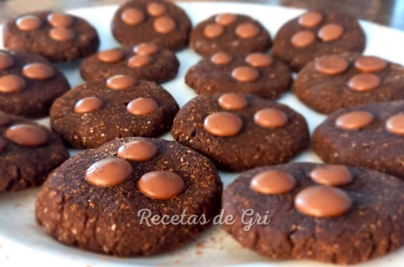 Galletas de Chocolate con Harina de Garbanzo