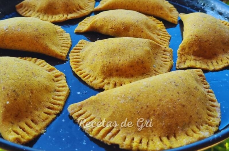 Masa sin gluten para Empanadas Argentinas de Cebolla y Queso Vegetal
