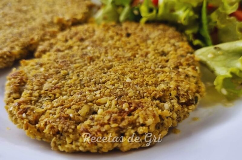 Milanesas Vegetales de Avena y Zanahoria