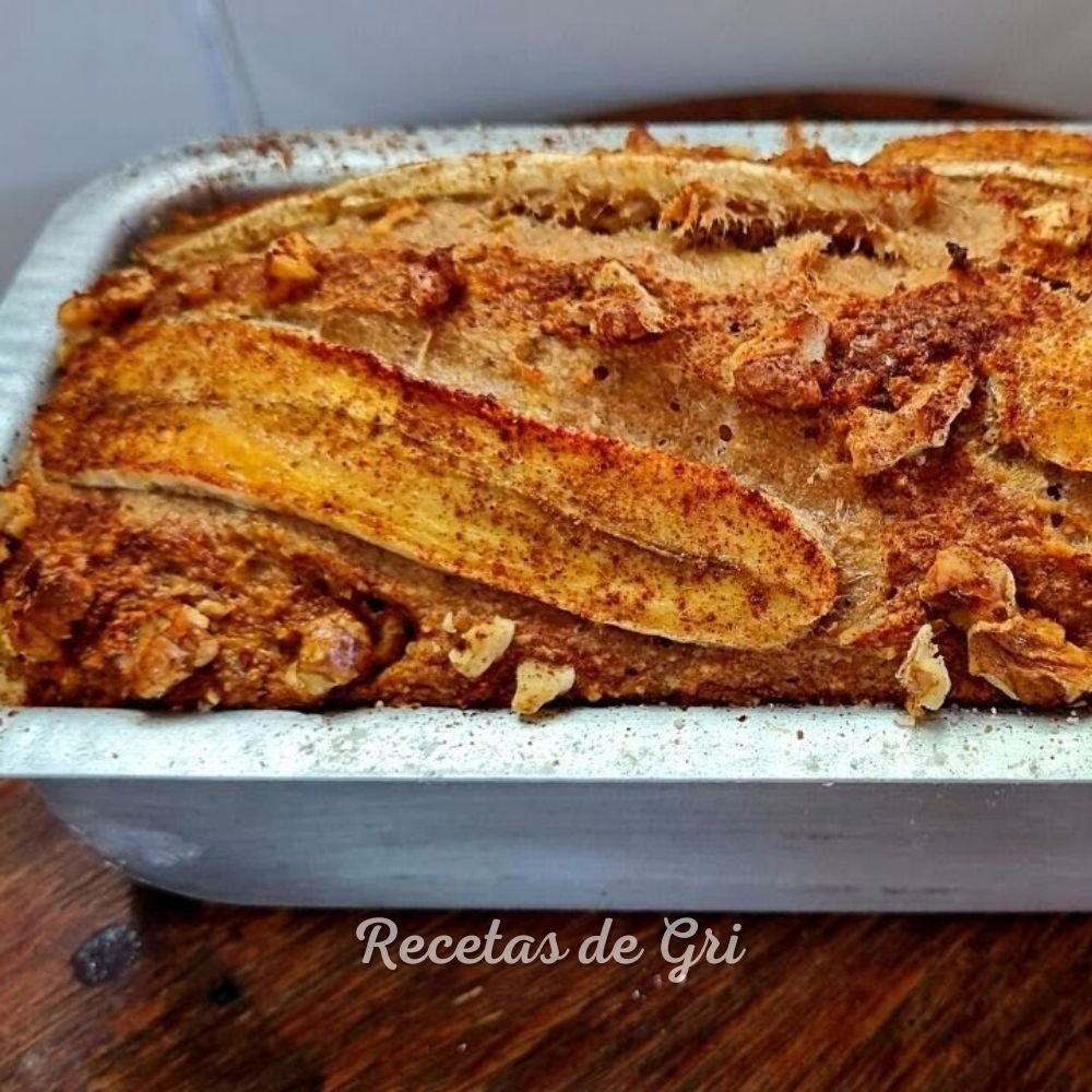 pan de banana vegano