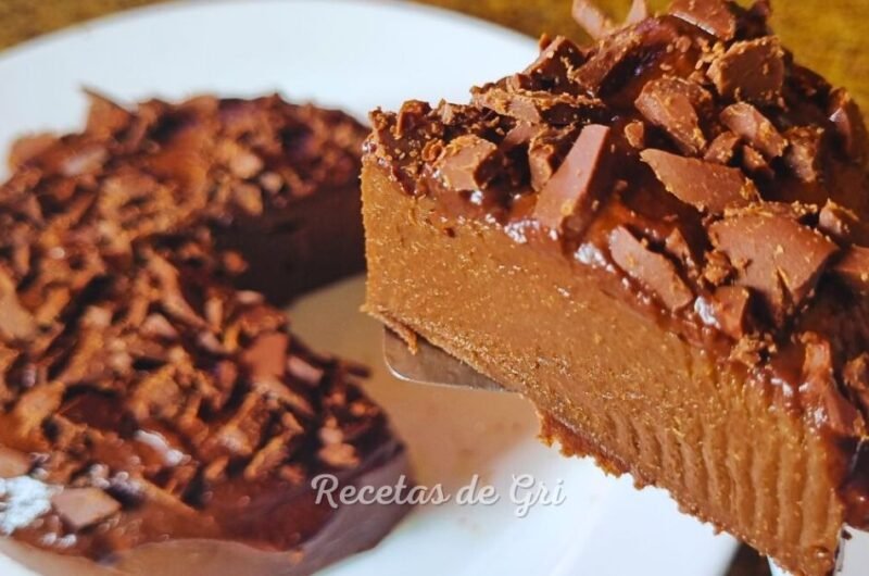 Postre de Chocolate vegano y sin azúcar