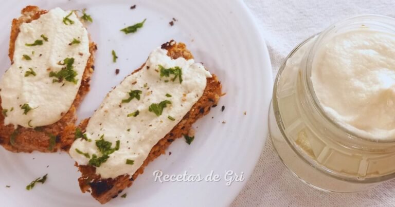 queso vegetal cremoso de almendras