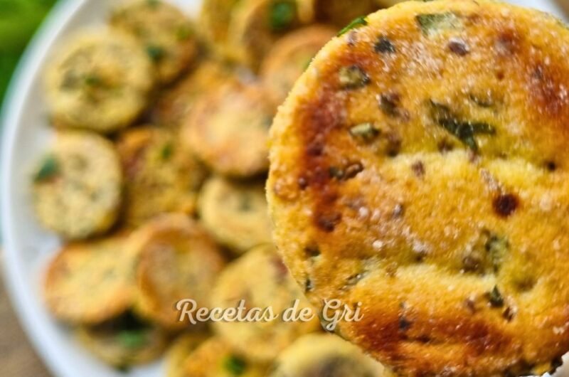 Crackers de harina de garbanzo