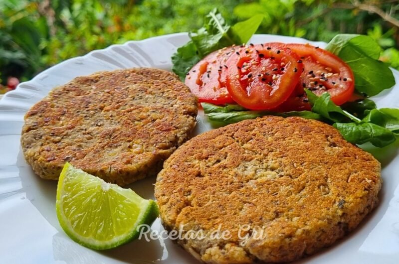 Cómo preparar milanesas de garbanzo